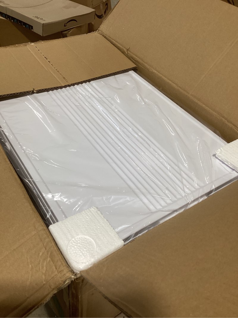 Condition photo showing New/Like New for SAILUN 116Gal/464Qt Stackable Storage Bins Folding Collapsible Storage Bins with Lid, Closet Organizers and Storage,Grey 26" W x 17" D x 56.7" H 4Pack-26" W x 17" D x 56.7" H Grey