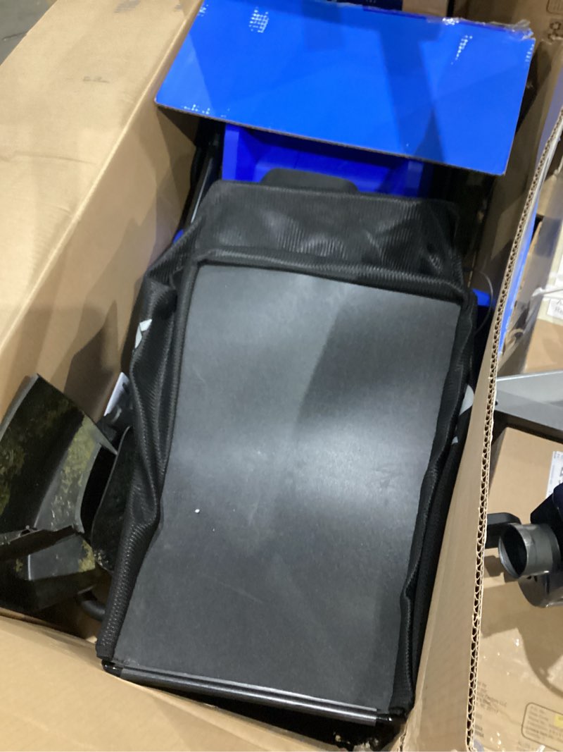 Condition photo showing As Is for kobalt 40-volt 21-in brushless battery push lawn mower 6 ah (battery and charger included)