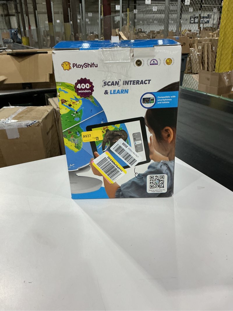 Condition photo showing New/Like New for PlayShifu Globe for Children – Orboot Earth: Interactive Kids Globe with 1000+ Facts on Animals, Places & Monuments | Tech-Powered Learning Toy & STEM Gift for Kids Ages 4–10