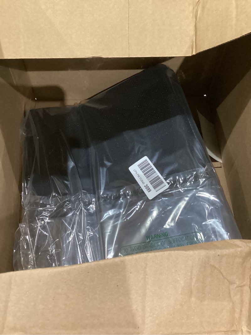 Condition photo showing Good Condition for Pozico Portable Stadium Seat Cushion with Backrest for Bleacher, Lightweight Foldable Seat for Outdoor Sports, Concerts and Camping Black