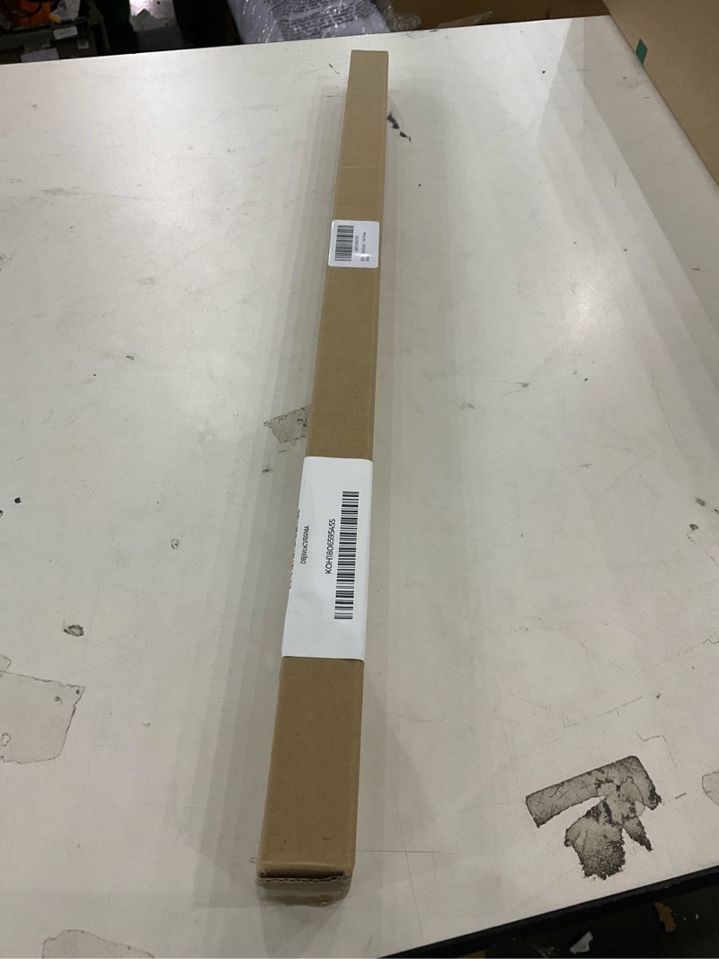 Condition photo showing New/Like New for Towel Bar Replacement Rod 24 Inches Adjustable Spring End Wall Mount Replacement Towel Bar for Ceramic Holder Bathroom Kitchen Towels Bars Storage (White Towel Holder)