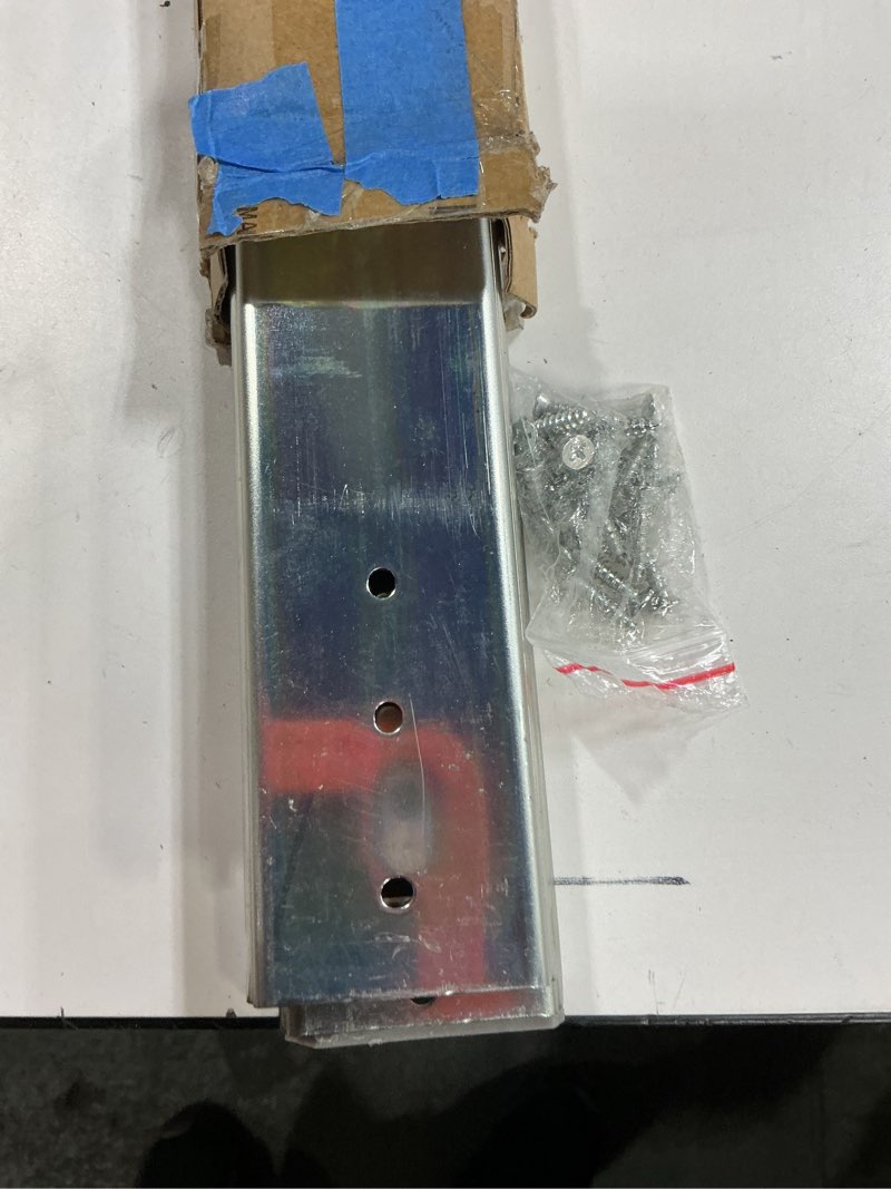 Condition photo showing Good Condition for Upgrade 200Lbs Soft Close Heavy Duty Drawer Slides 16 18 20 22 28 Inch Full Extension Side Mount Sliding Rails Cabinet Shelf Tool Box Runners Tracks Glides?1 Pair-28? 28inch W:51mm(Soft Close)