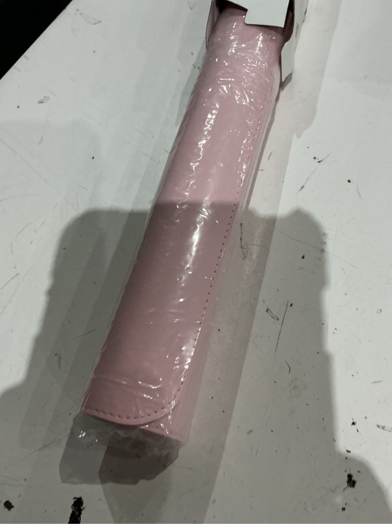 Condition photo showing Good Condition for afiing large desk mat 55" x 24" - pu leather desk pad protector, waterproof non-slip extended mouse pad for office desk, keyboard, laptop and home workspace (light blue) light pink 55.1" x 24"