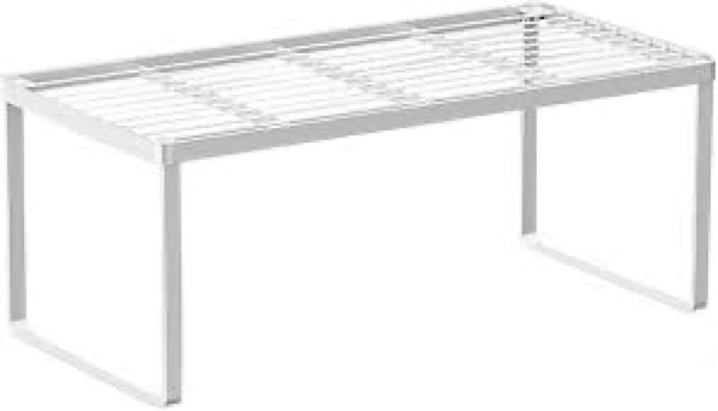 liyivnaa kitchen cabinet storage shelf stackable wire spice rack organizer heavy duty space saver fo