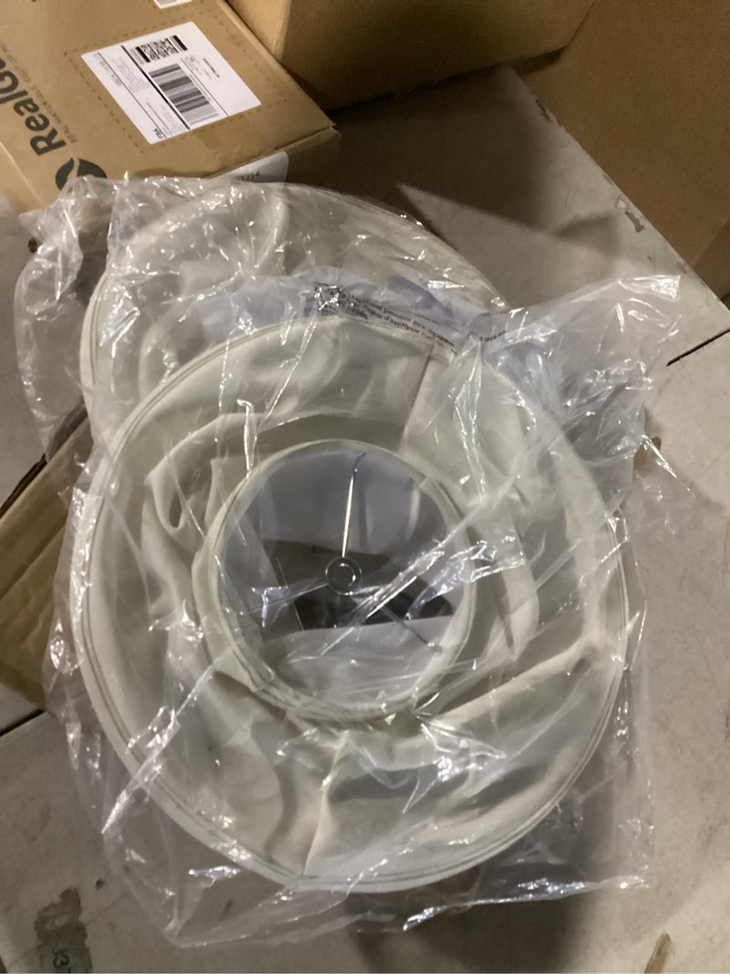 Condition photo showing Good Condition for bell lampshade 6x13x9.3 inch set of 2, replacement lamp shade for table lamp and floor lamp, fabric linen,foldable lampshade (ivory linen)