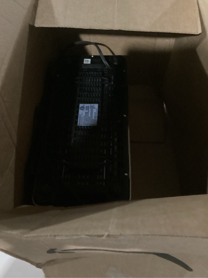 Condition photo showing As Is for Mecity 4 Slice Toaster with Touch Screen Control, 4 Wide Slots, Stainless Steel Smart Bread Toaster for Bagels, Muffins, Waffles, Dual Control Panel, Timer, Defrost, Reheat, 120V 1650W, Matt Black