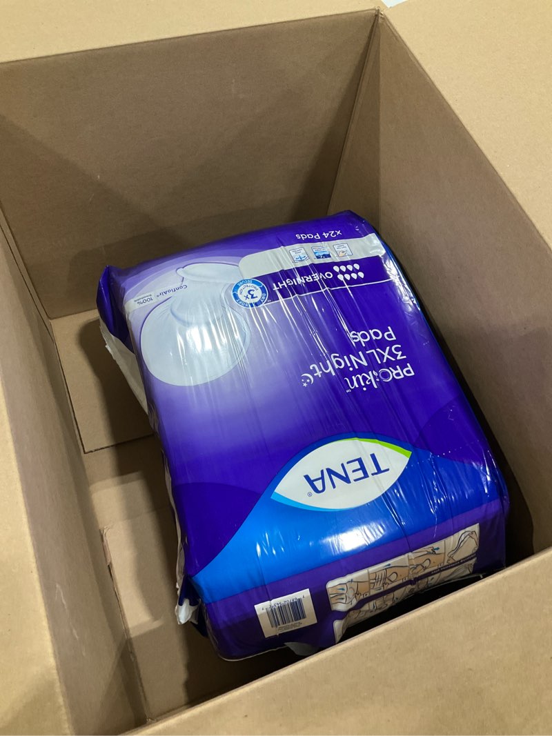 Condition photo showing As Is for TENA ProSkin 3XL Overnight Incontinence Pads for Women and Men, 48 Count XXXL XXXL