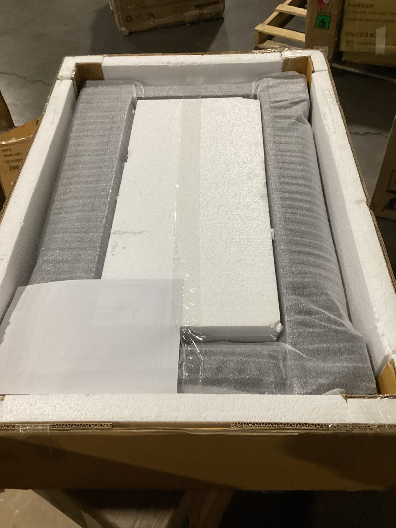 Condition photo showing Good Condition for Monarch Black/Distressed Oak Kitchen Island with Granite Top by Home Styles Granite Inset Top