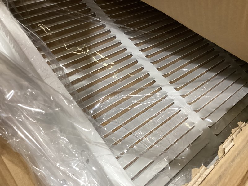 Condition photo showing New/Like New for return air grille vent cover grill for wall and ceiling,air return vent cover fits duct opening 24"w x 24"h, hvac a/c cold air intake grille 24''w×24''h