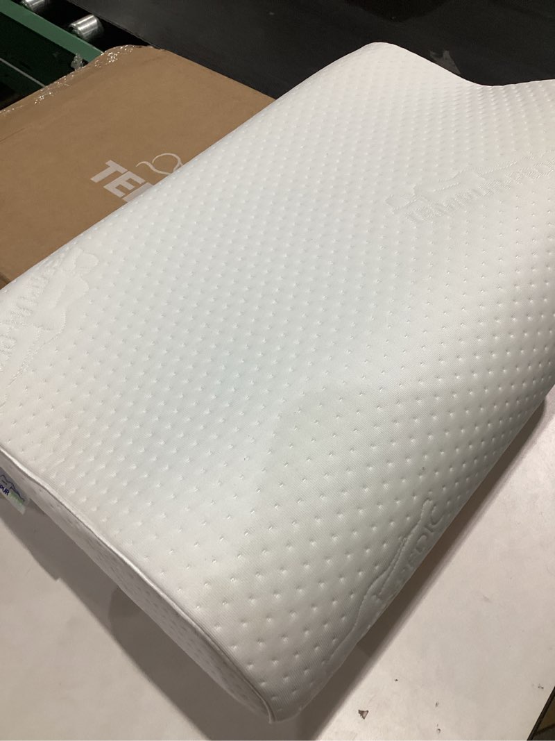 Condition photo showing Good Condition for Tempur-Pedic TEMPUR-Ergo Neck Pillow, Medium Profile, White Medium Profile Pillow