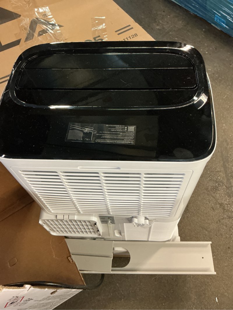 Condition photo showing As Is for 14000 BTU Portable Air Conditioner and Heater for Room up 700 Sq. Ft.,4-IN-1 Quiet Portable Ac Unit with Heater Dehumidifier Fan Function, Remote Control, Sleep Mode, 24H Timer (Black)