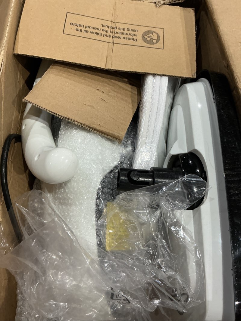Condition photo showing Good Condition for secura steam mop 10-in-1 convenient detachable steam cleaner, white multifunctional cleaning machine floor steamer with 3 microfiber mop pads