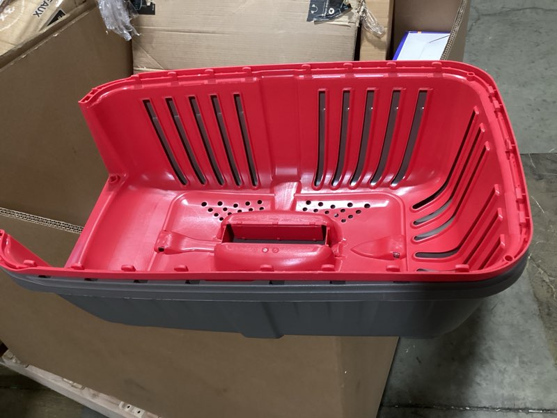 Condition photo showing Good Condition for large pet carrier for cat dog rabbit plastic handle box crate