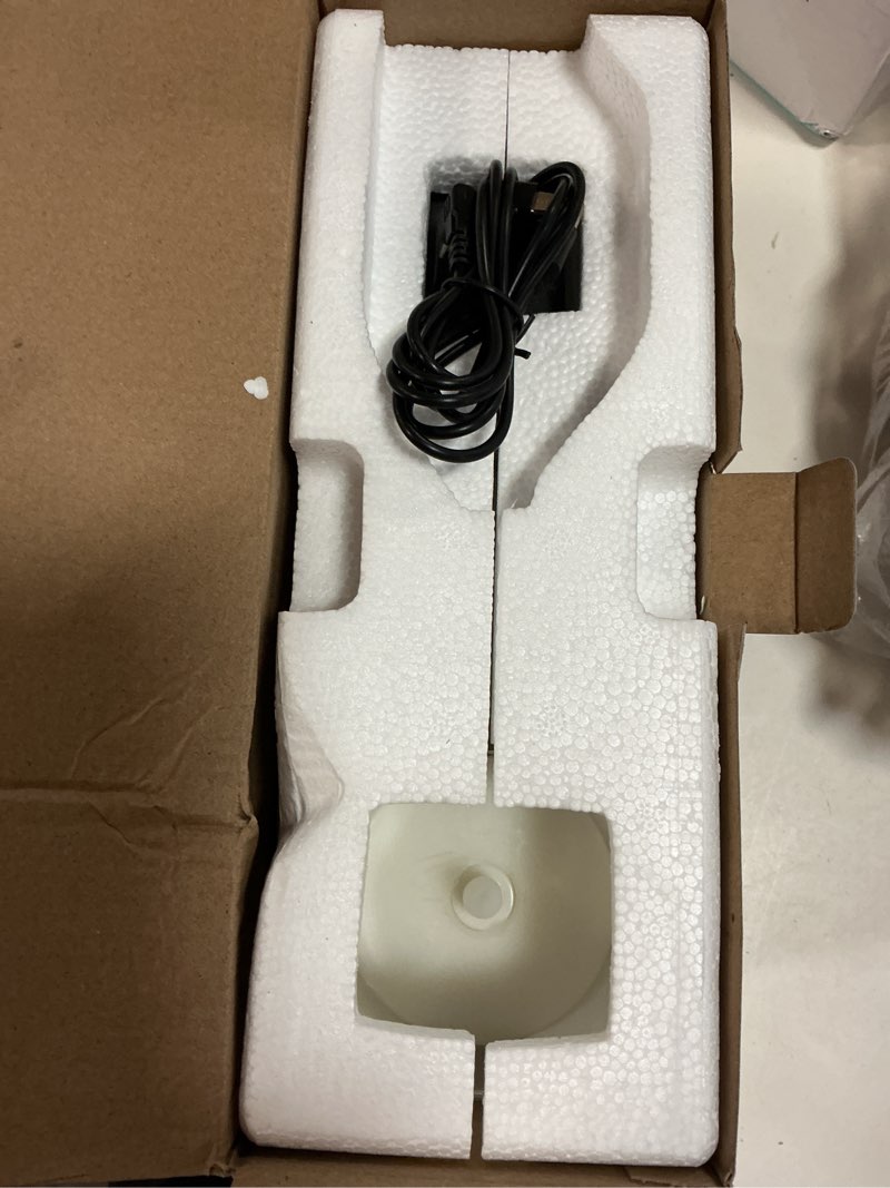 Condition photo showing Good Condition for rechargeable flameless glass pillar candles–valentines day gifts for women–set of 3, realistic flickering led light,remote & timer, ideal for living room, bedroom & valentines day décor white glass -droplet