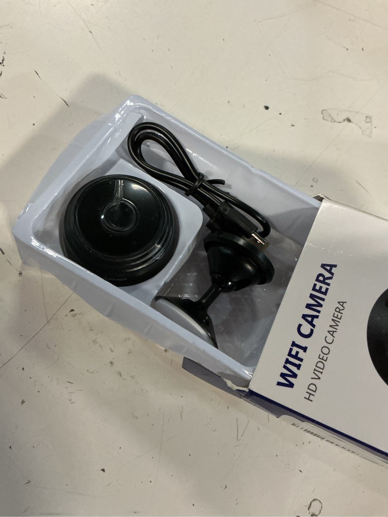 Condition photo showing As Is for rfawkng 1pcs only 0.9 inch hidden camera with audio/video mini small spy home indoor night vision mo