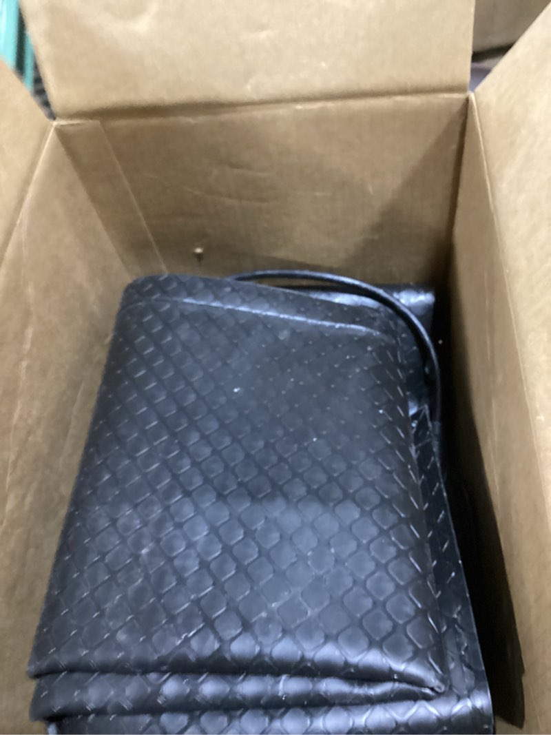 Condition photo showing As Is for ?2-Pack? 20"x60" Heated Walkway Mats for Snow Removal - Advanced Winter Winter Outdoor Heating Snow Carpet Mat Reliable Snow and Ice Melting System No Slip Safety Outdoor Heated Mats