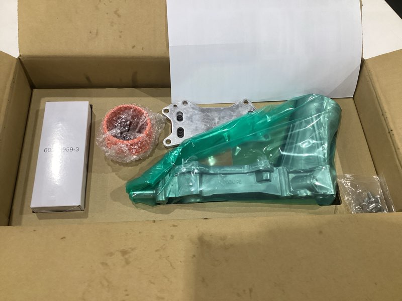 Condition photo showing Good Condition for dorman 926-959 patented upgraded aluminum engine oil filter housing with oil cooler and filter compatible with select models (oe fix)