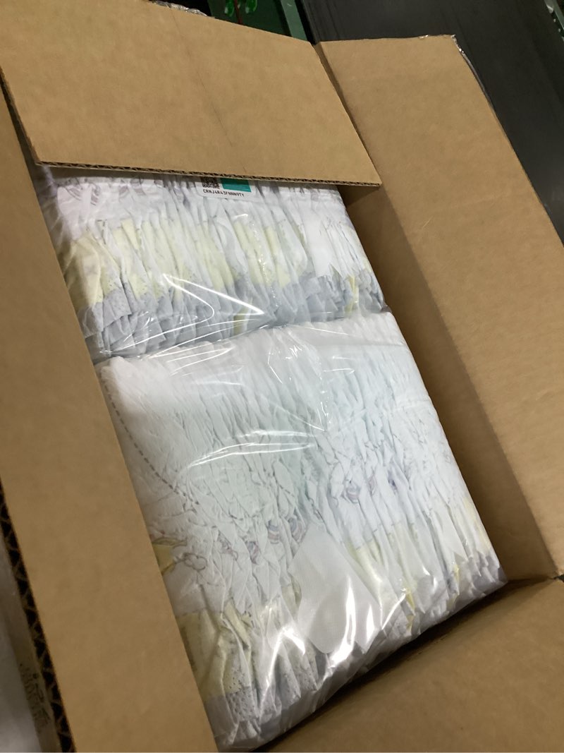 Condition photo showing New/Like New for pampers swaddlers diapers, size 5 (20-37 lbs), 132 count, absorbent, keeps baby dry and comfortable, skin safe disposable baby diaper (packaging may vary) size 5 132