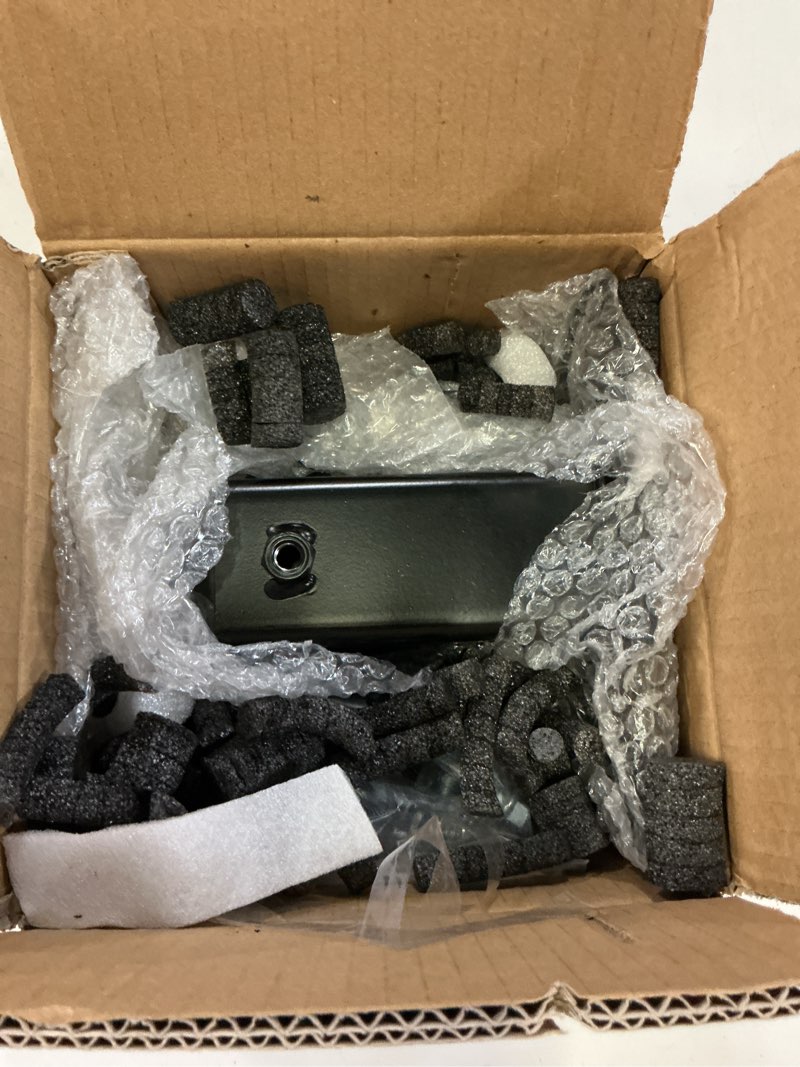 Condition photo showing Good Condition for universal mower trailer hitch with 2in receiver, zero turn lawn mower tow hitch receiver for utv tractor golf cart,6mm thickened heavy-duty trailer hitch receivers with chain slot pin hole