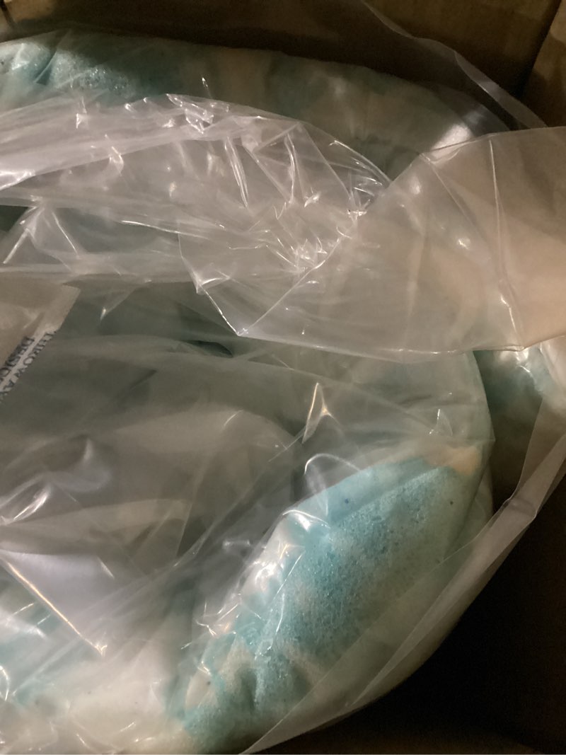 Condition photo showing New/Like New for Sweetcrispy Memory Foam Mattress Topper Twin, 2 Inch Thick Gel Infused Cooling Toppers Pad for Twin Size Bed, Sleeper Sofa, RV, Camper, CertiPUR US Certified, Ventilated and Breathable, Blue 2 IN Twin