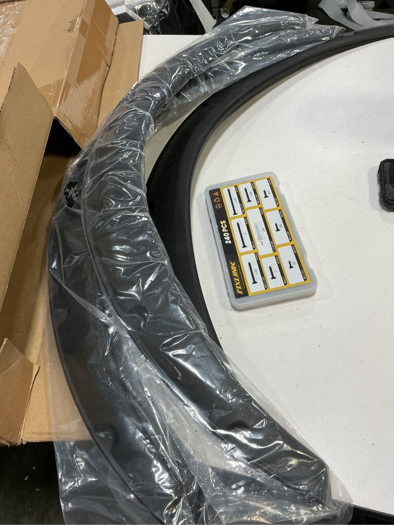 Condition photo showing Good Condition for dreamizer 4pcs universal flexible car suv widebody kit 35mm off-road fender flare durable pu wheel arch protector
