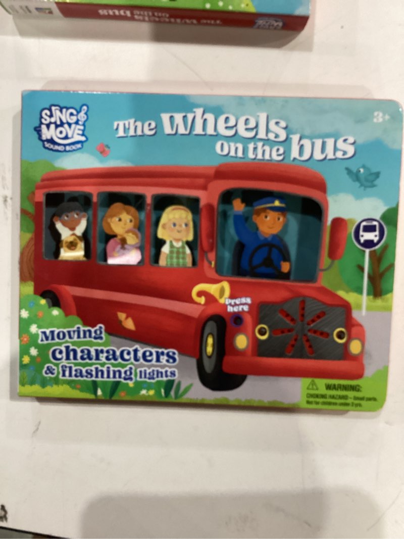 Condition photo showing Good Condition for hinkler wheels on the bus interactive sound book for toddlers