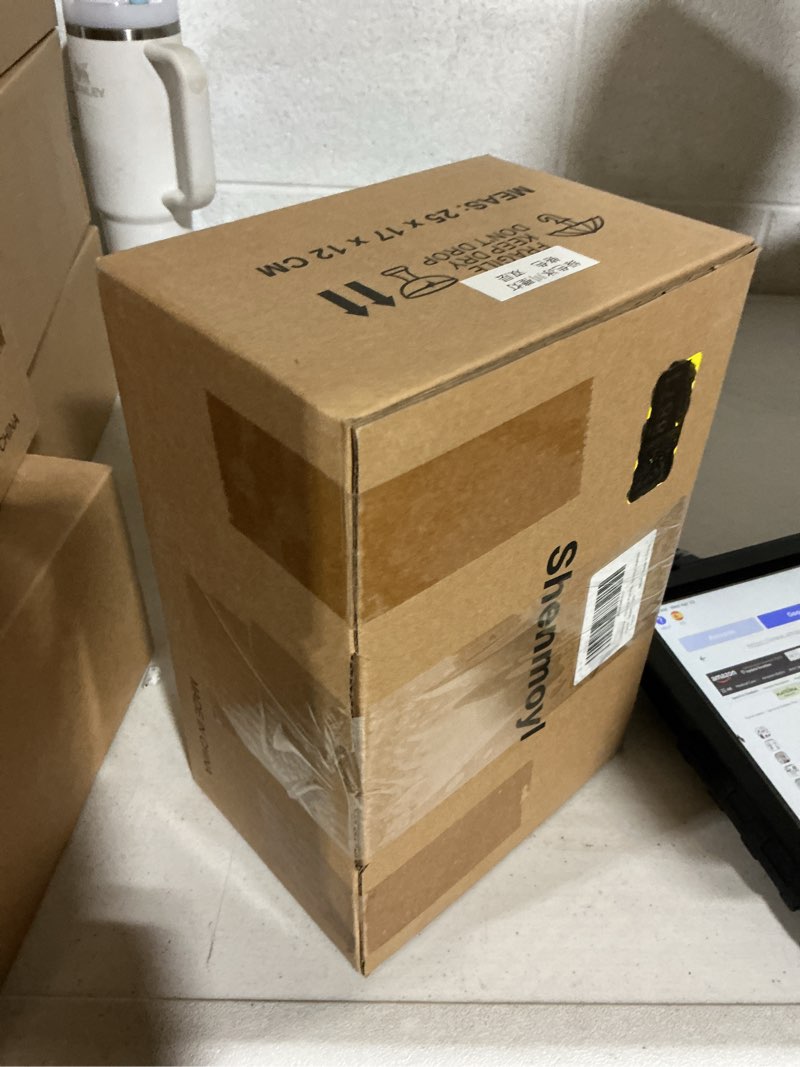 Condition photo showing New/Like New for shenmoyl, crystal battery operated wall sconce,rechargeable wall lamp with 5400mah battery & remote control, modern dimmable wireless wall lights for bedroom bathroom (green, silver base) green-silver base battery operated