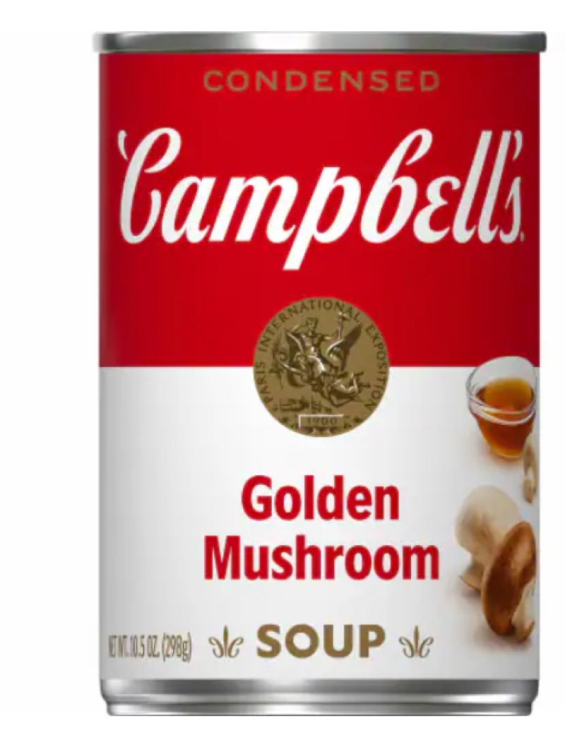 Campbell's® Condensed Golden Mushroom Soup pack of 12 ((JAN-15-2027))