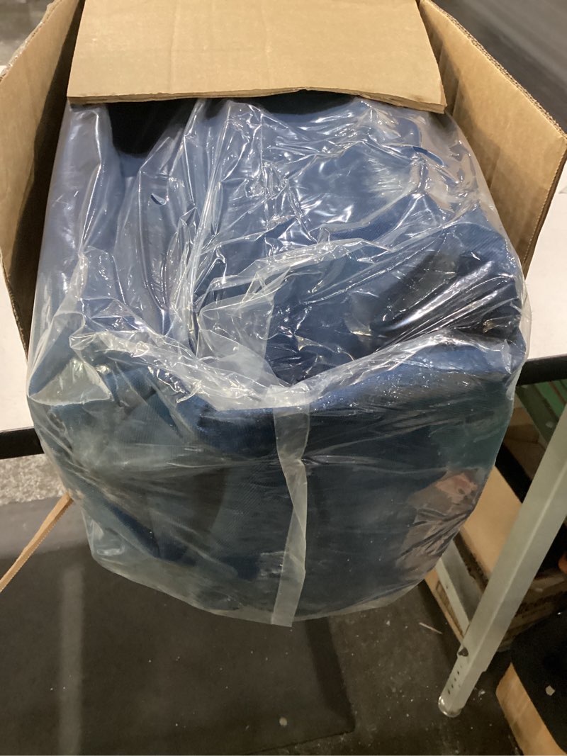 Condition photo showing New/Like New for EVER ADVANCED Padded Hammock Camping Chair, Oversized Heavy Duty Swing Chair with Detachable Cup Holder, Portable Folding Rocking Camping Chair, Support Up to 400lbs Blue Upgraded Construction