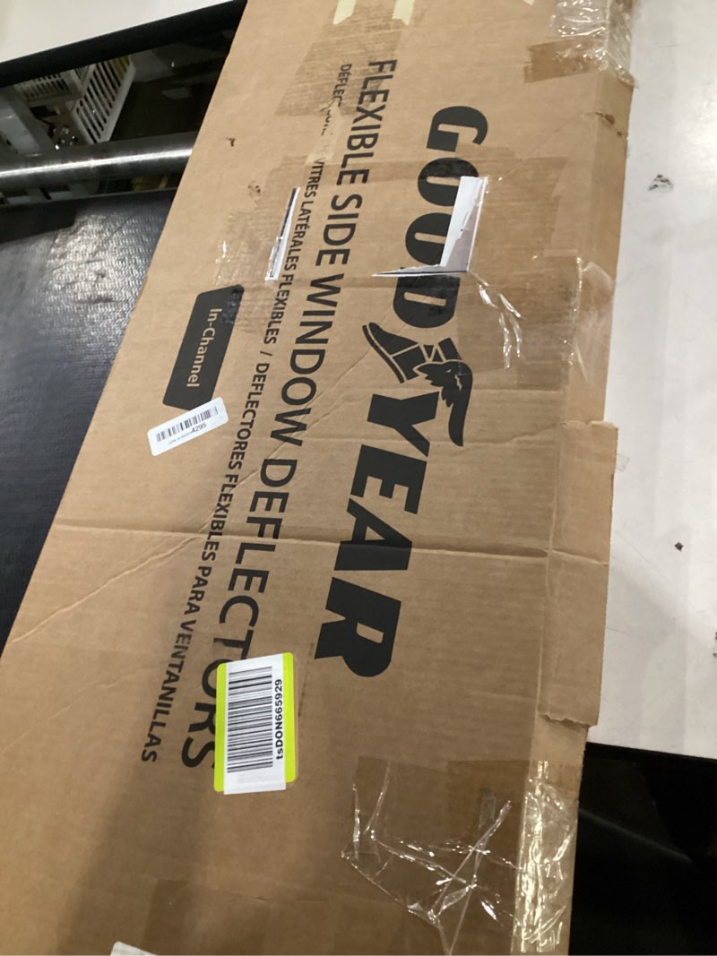 Condition photo showing Good Condition for goodyear shatterproof side window deflectors