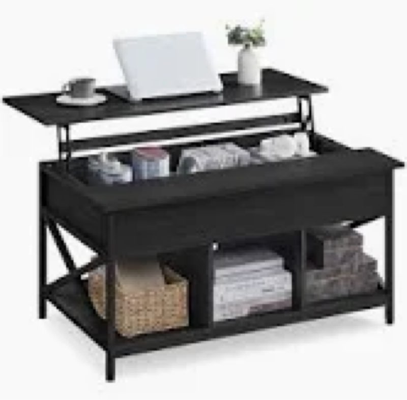 Carnagall Lift Top Coffee Table with Storage
