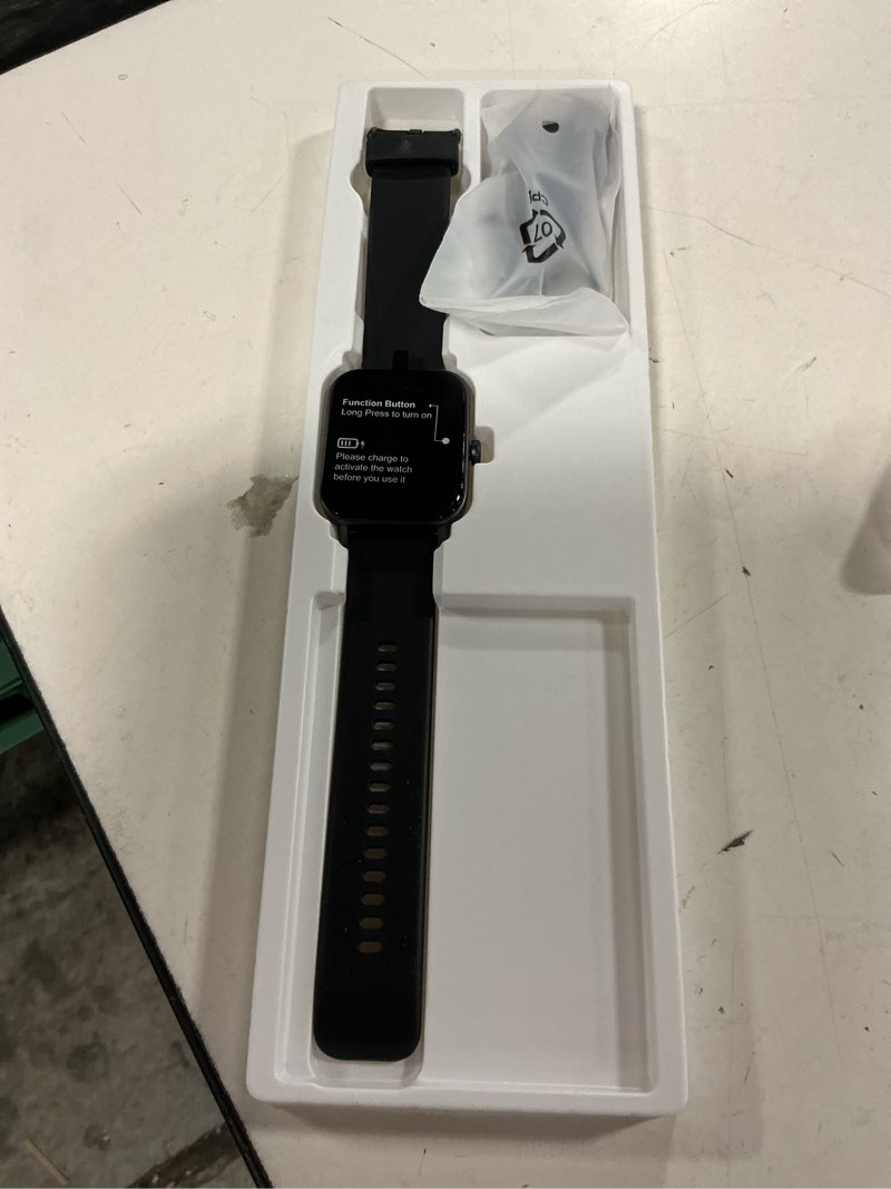 Condition photo showing Good Condition for enomir [2025 new] smart watch for men - alexa built-in fitness tracker with call function&1.8" hd touchscreen, ip68 waterproof heart rate/sleep/spo2 monitor, 100+ sport modes, ios android compatible