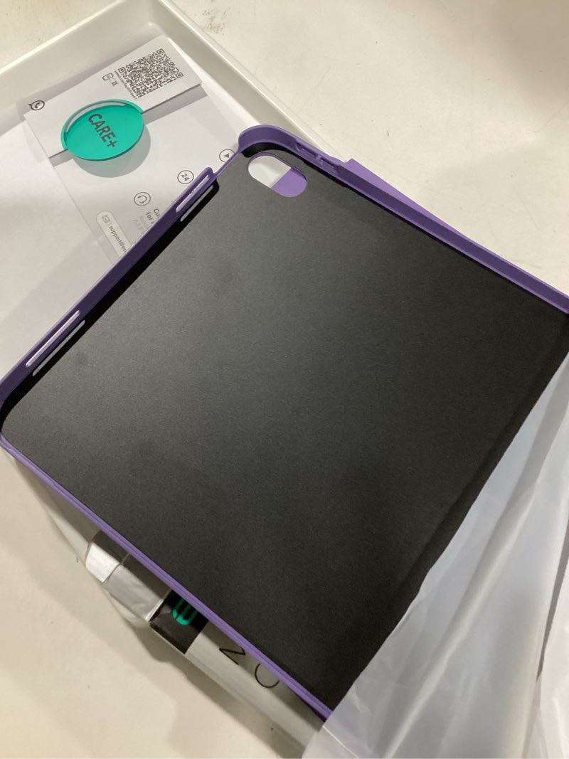 Condition photo showing New/Like New for esr for ipad a16 case, ipad 11th/10th generation case (2025/2022), removable magnetic cover, adjustable portrait/landscape stand, 9 standing angles, shift series, purple