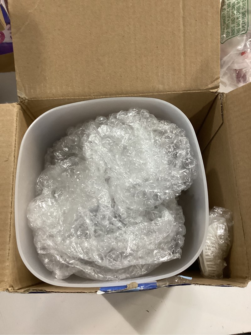 Condition photo showing As Is for 2.5L Humidifiers for Bedroom, Top Fill Cool Mist Humidifiers for Large Room, Easy to Fill & Clean, 30H Runtime, 28dB Quiet Air Humidifier for Plants, Baby Nursery with Night Light