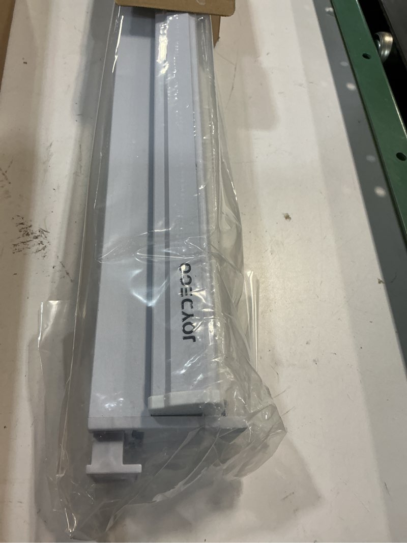 Condition photo showing New/Like New for joydeco no drill zebra blinds for windows, cordless day & night dual sheer roller shades, easy installation, free-stop lift system, light filtering privacy blinds for home(white,29" w x 75" h) a-white (no drill) 29"w x 75"h