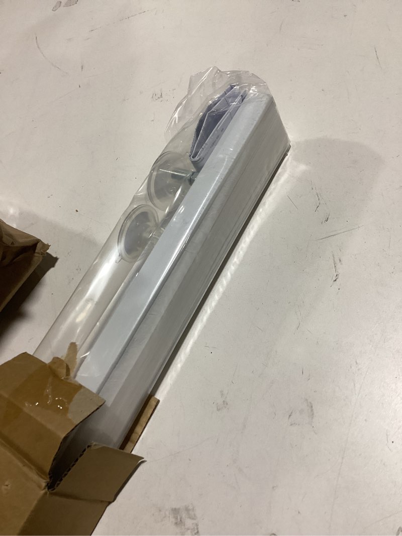 Condition photo showing Good Condition for lazblinds no drill cordless pleated shades with suction cups light filtering top down bottom up pleated blinds for window glass size 27 5/8" w × 48" h, white white 27 5/8" w × 48" h