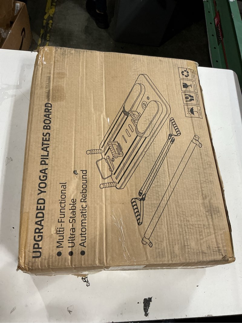 Condition photo showing New/Like New for pilates board - multi-functional pilates reformer for core & abdominal training, top-tier pilates equipment for women’s home fitness violet purple