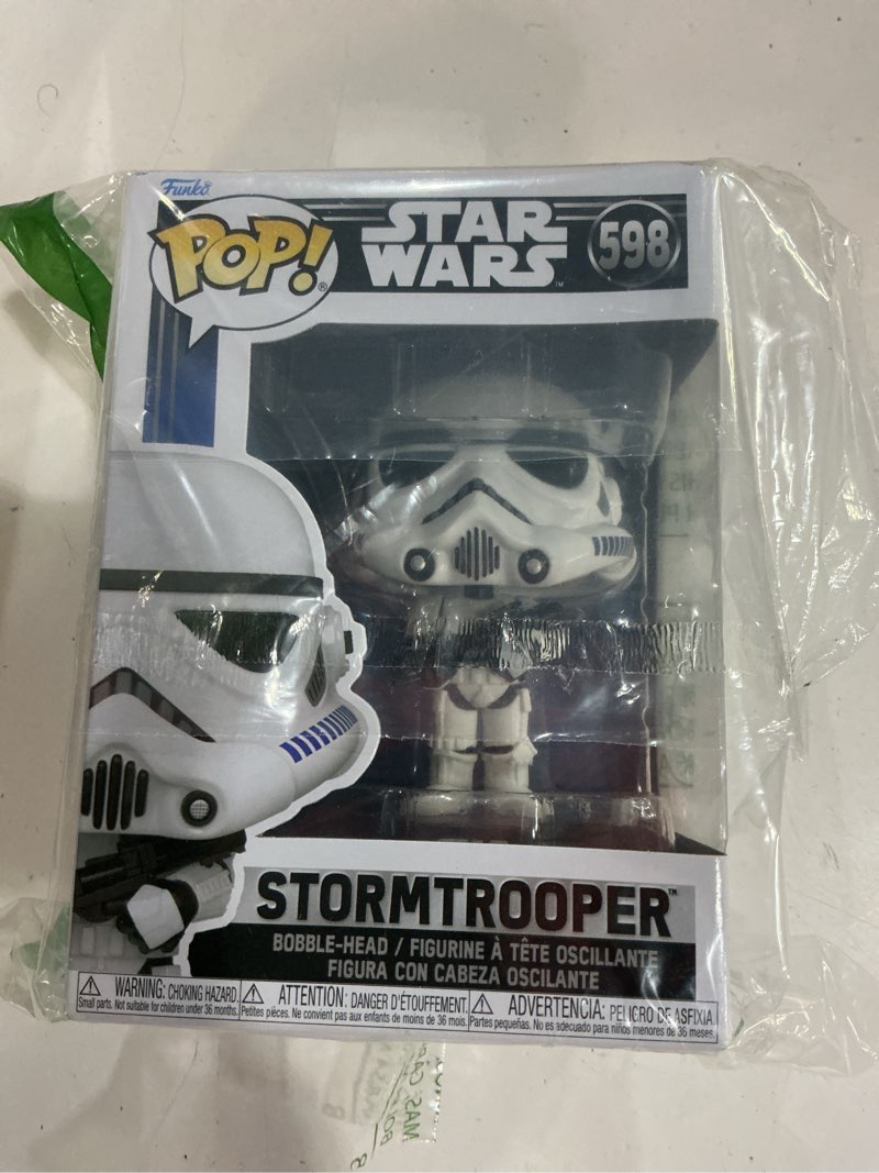 Condition photo showing New/Like New for funko pop! star wars: star wars new classics - stormtrooper
