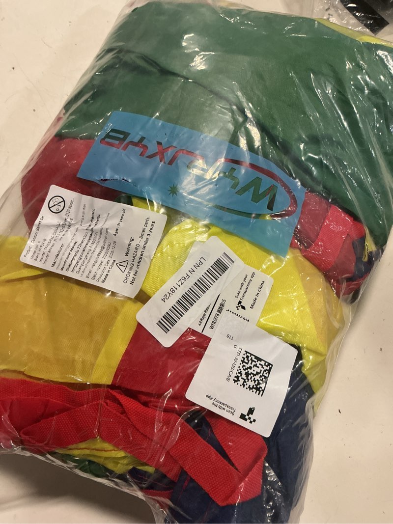 Condition photo showing Good Condition for 4-8 player potato sack race bags backyard games for kids and adult, field day birthday party outdoor games for kids family,carnival game,egg and spoon race,3 legged race,relay batons,easter fun games
