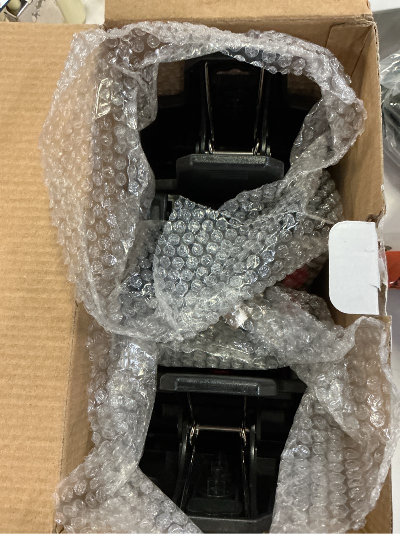 Condition photo showing Good Condition for Yls 2pack LED Work Light, 2100LM Rechargeable COB Magnetic Clip on Work Light with 3 Light Modes, 270°& 180°Rotatable Portable Clamp Worklight for Car Repairs, Grilling, Camping, Emergency Use 2 Pack