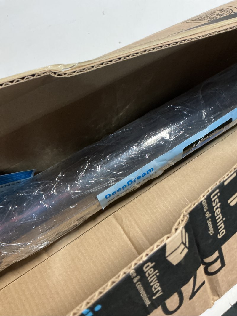 Condition photo showing New/Like New for Deep Dream 2.0mm Clear Desk Cover Protector, 28×72 Inch Clear Table Protector, Rectangular Vinyl Desk Pad, PVC Plastic Table Cover for Office, Dresser, Night Stand, Computer & Writing Desk Tabletop Clear 2mm 28" x 72" (Rectangular)