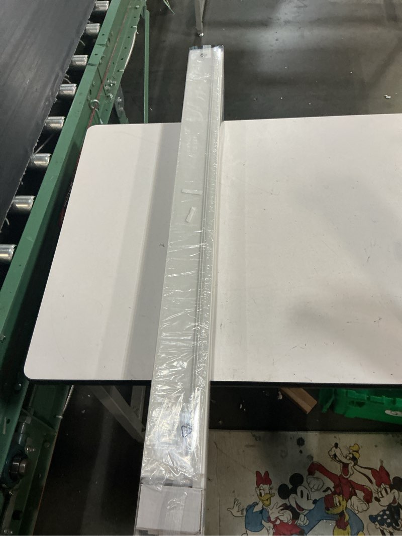 Condition photo showing New/Like New for no-drill motorized blackout blinds with remote, white, 46.5" x 72" | tool-free installation, works with tuya & alexa via hub, cordless, child pet & renter friendly, privacy, thermal cooling 46.5"w x 72"h white