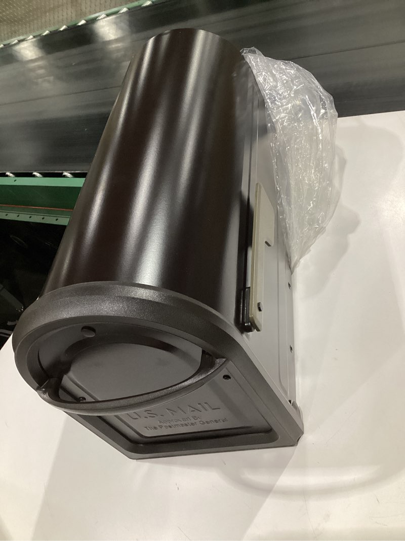 Condition photo showing Good Condition for Architectural Mailboxes Mapleton™ Heavy Duty Steel Metal Post Mounted Mail Box for Outside, Rubbed Bronze, Large Curbside Mailbox with Magnetic Latch