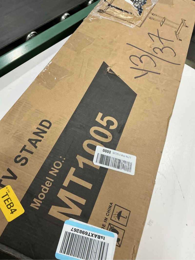 Condition photo showing As Is for mounting dream tv mount fixed for most 26-60 inch led, lcd and plasma tvs, tv wall mount tvs bracket up to vesa 400x400mm and 100 lbs loading capacity, low profile and space saving flat mount md2361-k for 26"-60" tv