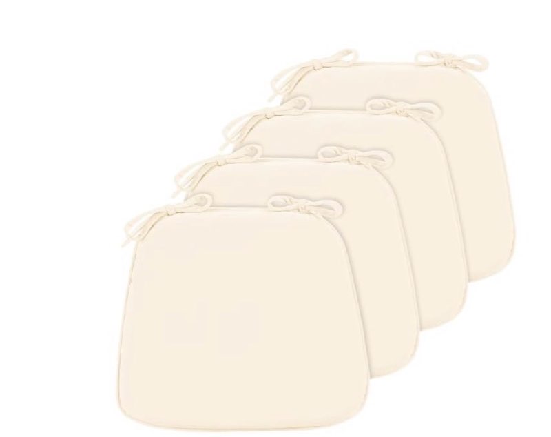 Cushions ₹1,719.00 FREE delivery Wednesday, 14 January. Order within 13 hrs 11 mins. Details Delivering to Mumbai 400001 - Update location In stock Delivered by Amazon Sold by Giantexx Payment Secure transaction Quantity: Quantity:1   Add to cart   Buy Now Add to Wish List   Sponsored   BR FURNITURE Non-Slip Chair Cushions Set of 4 for Dining Chairs Memory Foam Chair Pads with Ties for Kitchen Bedroom Living Room &amp; Dining Chairs (17x15x1.5 Inches, Beige) Touch the image to zoom in                      Non-Slip Chair Cushions Set of 4 for Dining Chairs Memory Foam Chair Pads with Ties for Kitchen Bedroom Living Room & Dining Chairs (17x15x1.5 Inches