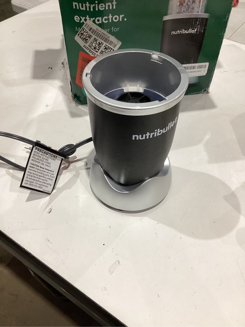 Condition photo showing As Is for nutribullet special edition nutribullet pro 900 - watt blender (matteblack)