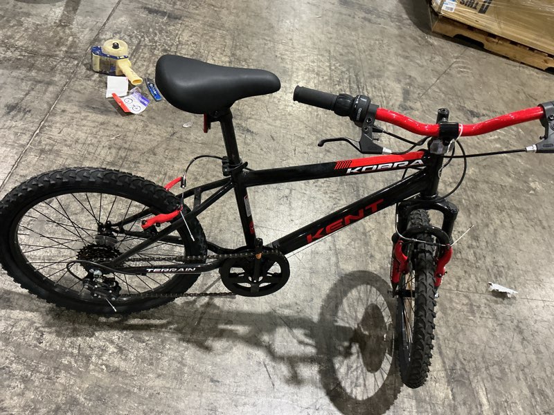 Condition photo showing As Is for bca 20" boys kobra mountain child bicycle, black