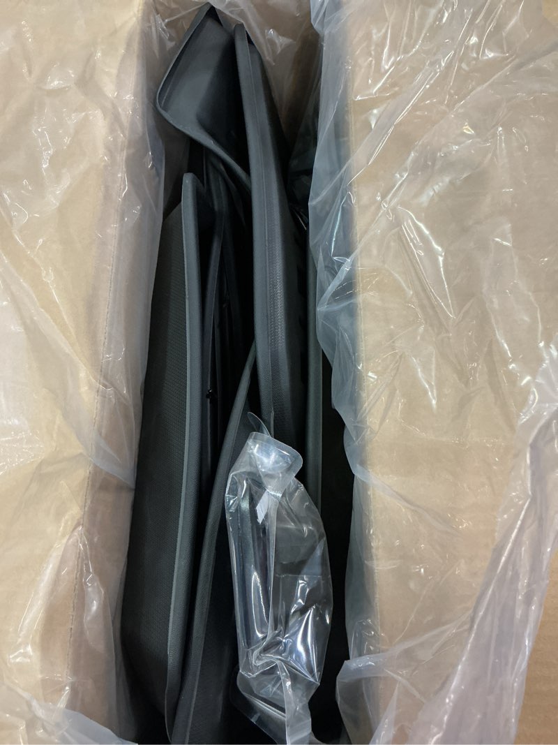 Condition photo showing Good Condition for Floor Mats for 2018-2025 2026 Volkswagen Atlas 7 Passenger Bench Seating (Not for Cross Sport)-All Weather TPE Cargo Mat with Backrest Mats for VW Atlas Accessories Black Floor Mats Set