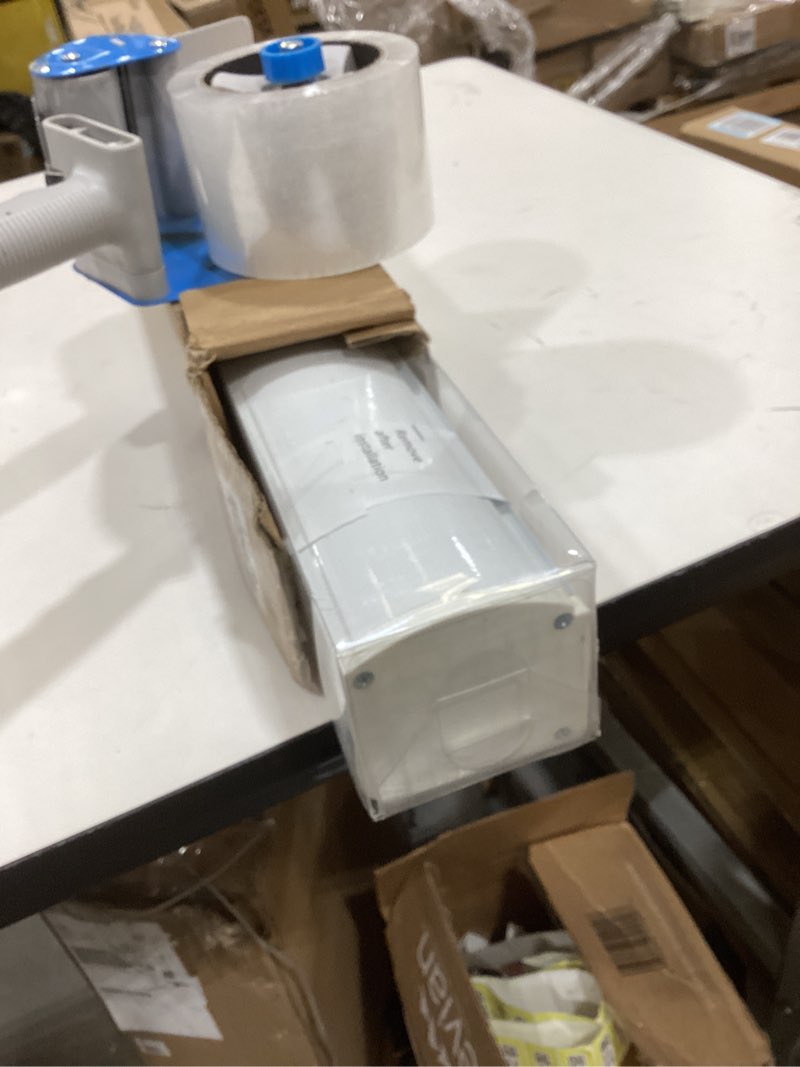 Condition photo showing Good Condition for Allesin 100% Blackout Cordless Roller Shades for Windows, Free-Stop Shades, Thermal Insulated, UV Protection, Waterproof Fabric, Easy to Install for Home, Office, Bathroom (White 35 x 72) White 35"W x 72"H