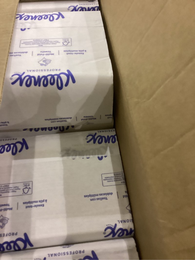 Multifold kleenex towells